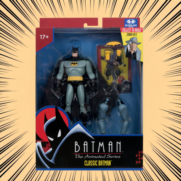 Batman The Animated Series Classic Batman Actionfigur (McFarlane 2025) kaufen | DC Direct | Hoppla Stuff